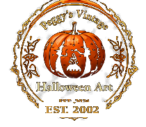 Peggy's Vintage Halloween Art crest